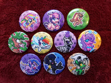 Load image into Gallery viewer, Battle Gem Ponies! - Button Pack #1
