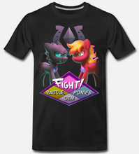 Load image into Gallery viewer, FIGHT! - Battle Gem Ponies Unisex Tee
